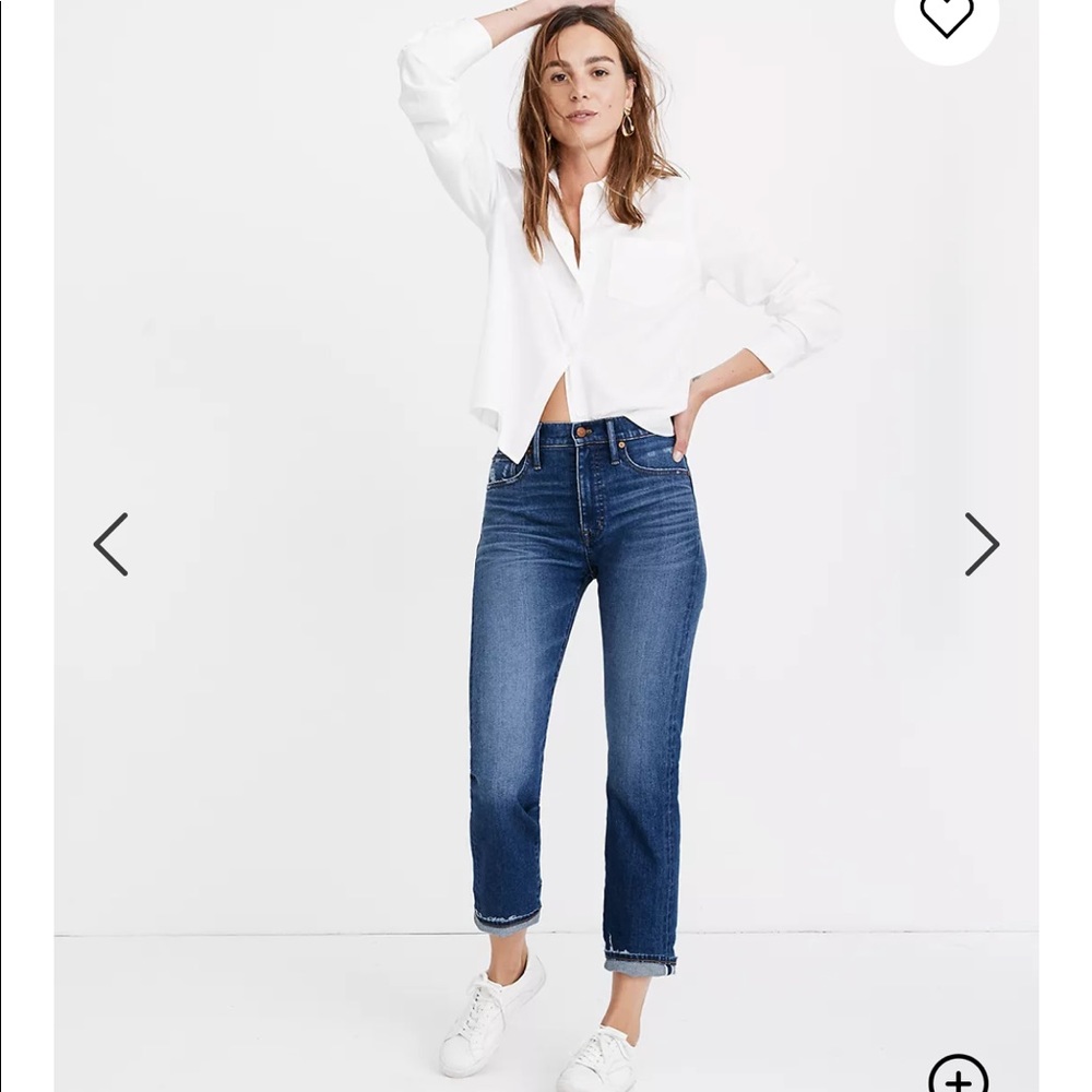 Madewell Classic Straight Jeans Selvedge Edition
